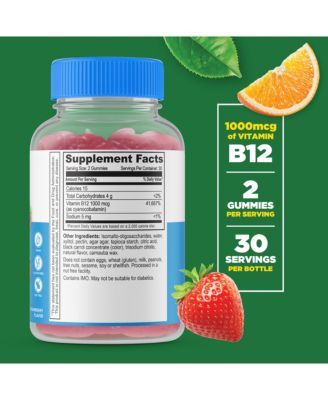 Lifeable Life Able Sugar Free Vitamin B12 1000mcg - Great Tasting ...