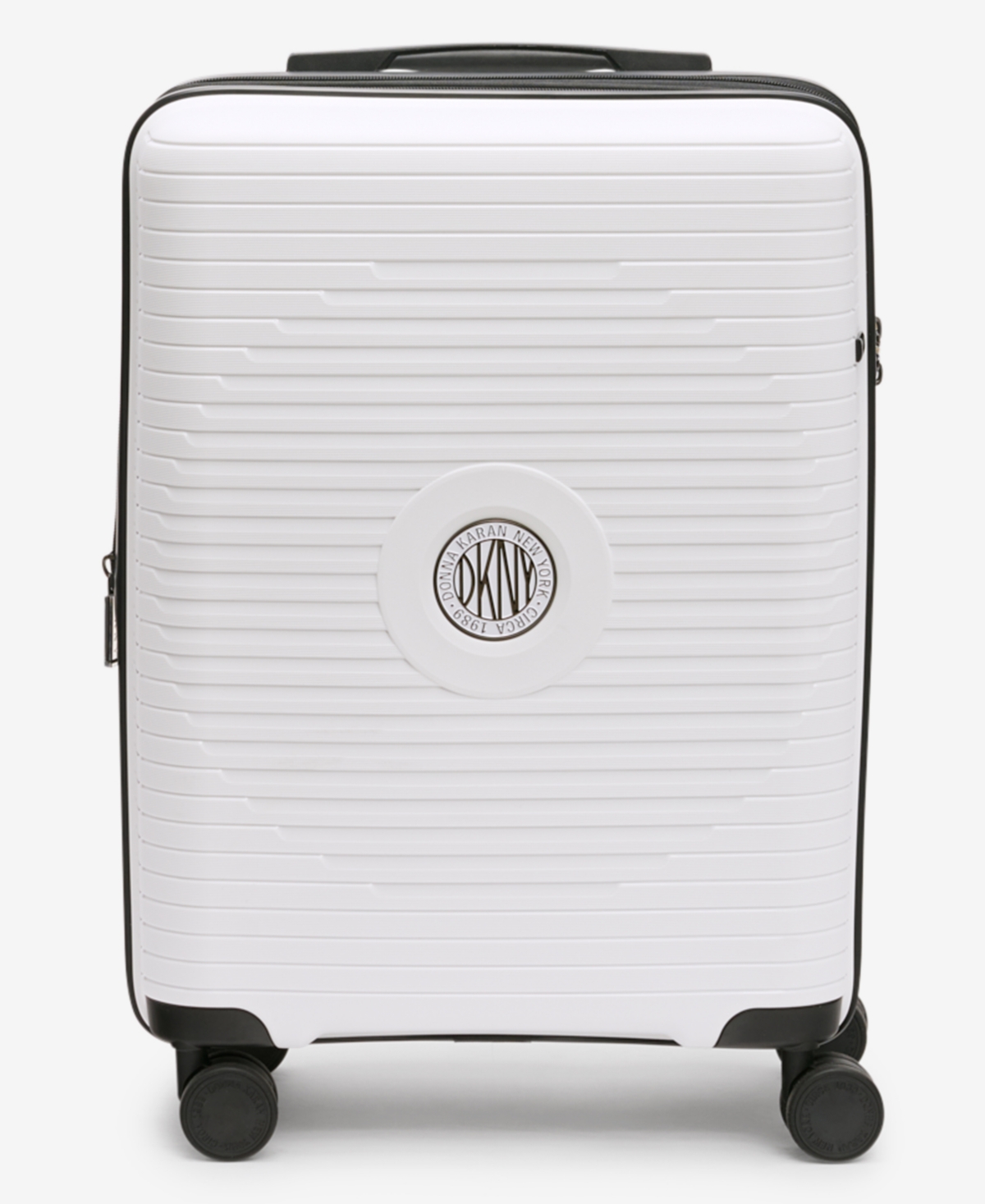 Shop Dkny 20" Central Point Carry On Spinner In White