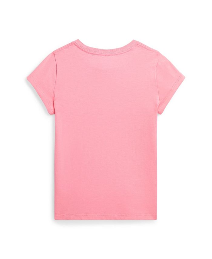 Polo Ralph Lauren Toddler and Little Girls Cotton Jersey T-shirt - Macy's