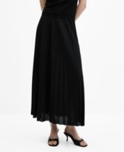 Long black skirt macys clearance