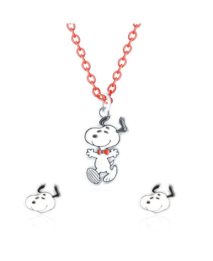 Macy's store snoopy jewelry