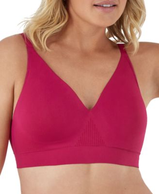 Bali Women's Comfort Revolution Front-Close Bra - Comfort Band, Ultra-Thin Foam Cups, Smoothing Fit - View #7