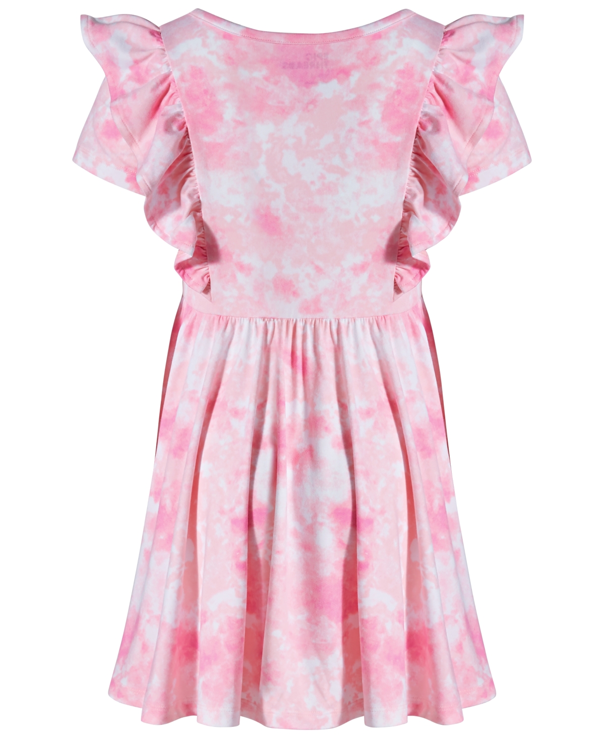 Epic Threads Little Girls Spring Splash Tie-Dyed Ruffled Dress, Created for Macy's