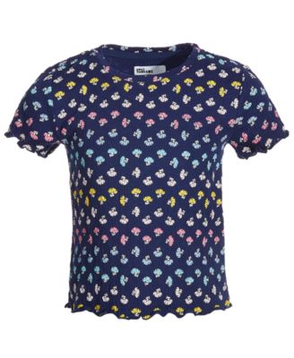 Epic Threads - Little Girls Daisy Stripe Printed T-Shirt