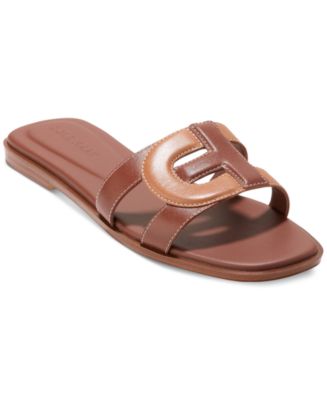 Cole Haan Women's Chrisee Flat Sandals - Macy's