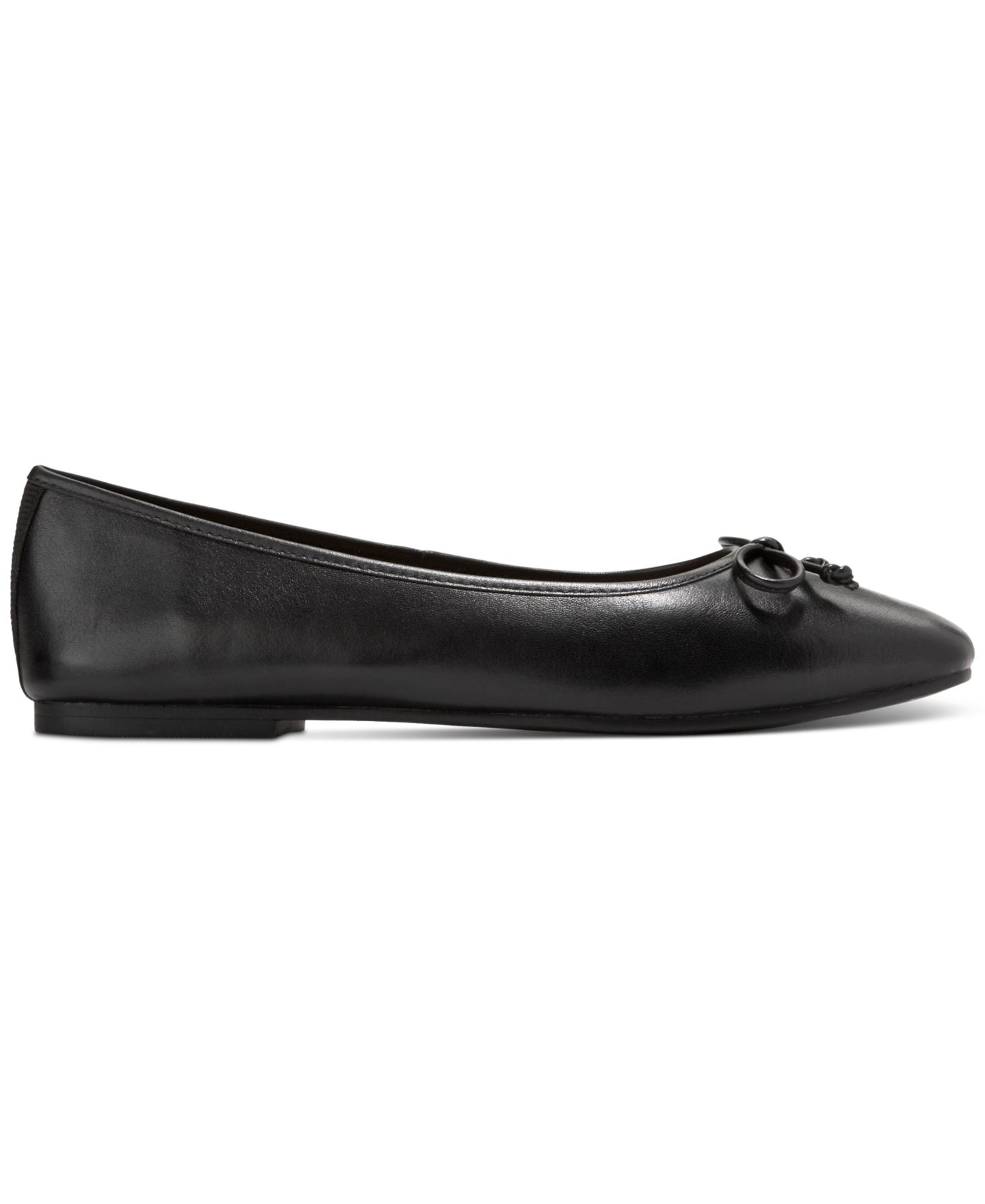 Женские мягкие балетки Cole Haan Yara, цвет: Чёрный кожаный — фото 2