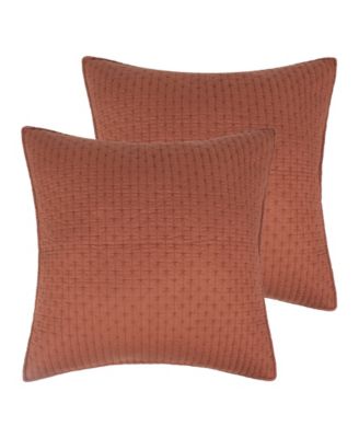 Cross Stitch Stitching 2-Pc. Sham Set, European