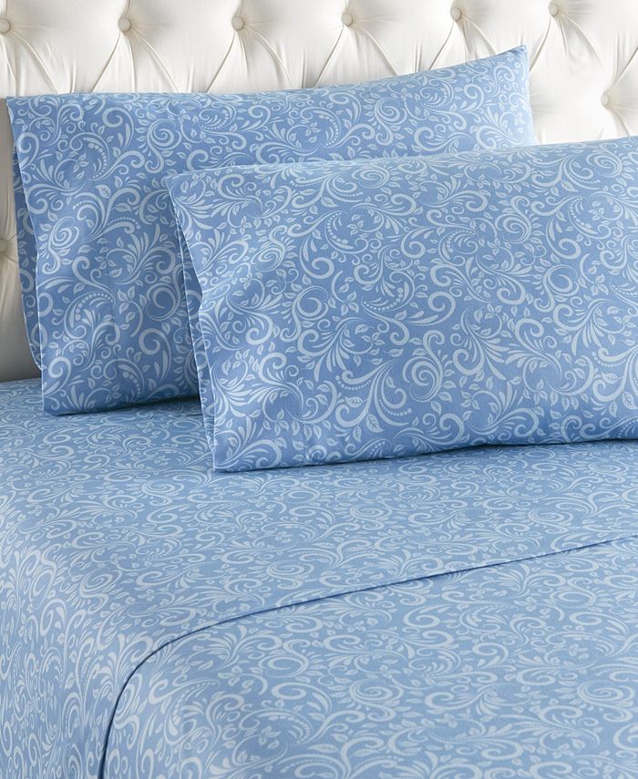 Shavel Micro Flannel® Queen Sheet Set Macy's