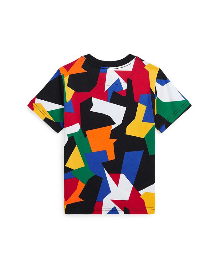 Polo Ralph Lauren Toddler and Little Boys Abstract-Print Cotton Jersey ...