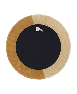 Women's Colorblock Corduroy Bucket Hat - Stylish and Trendy Headwear