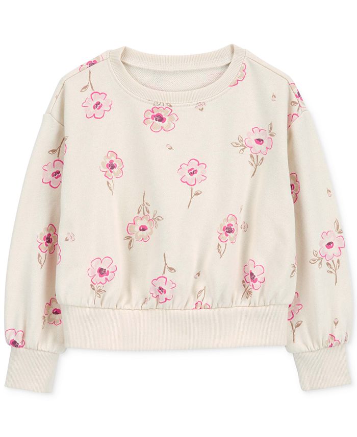 Carter's Toddler Girls Pullover Sweatshirt Macy's