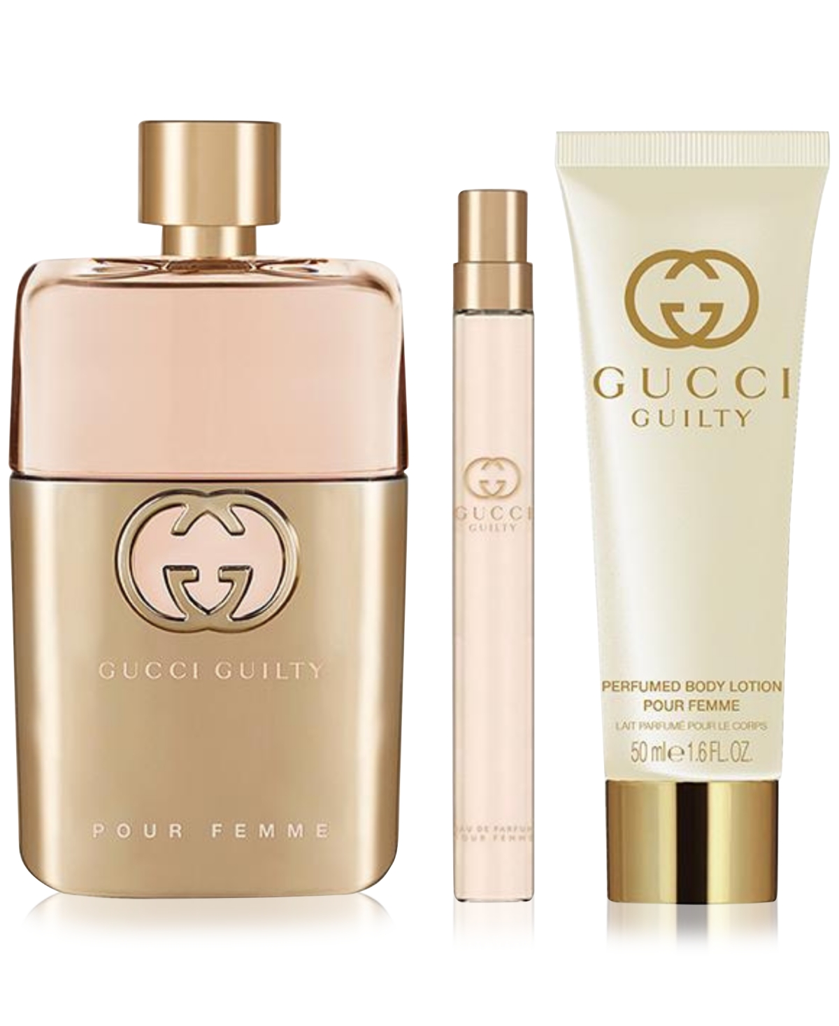 Shop Gucci 3-pc. Guilty Eau De Toilette Gift Set In No Color