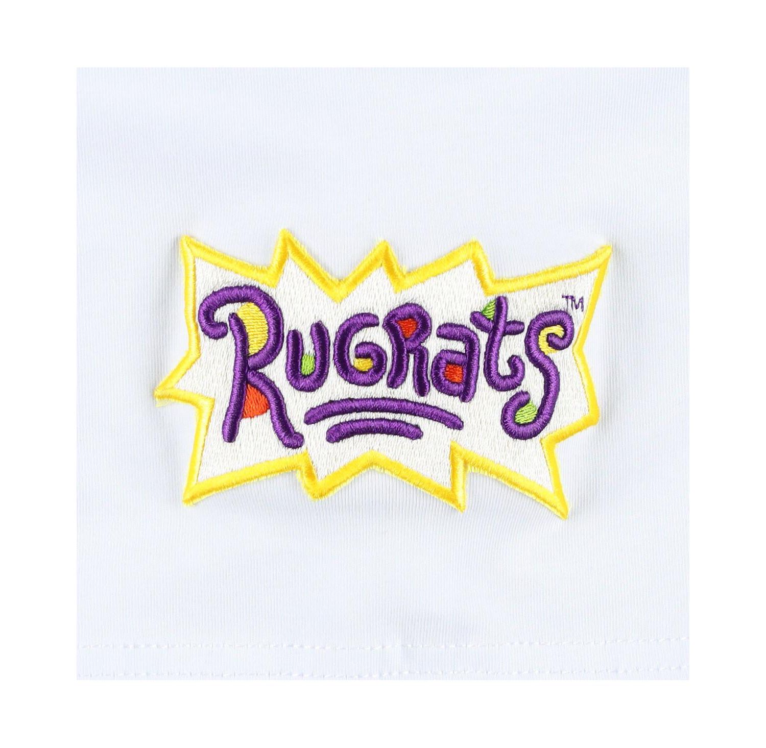 Men's and Women's Freeze Max White Rugrats Wide Open Football T-shirt