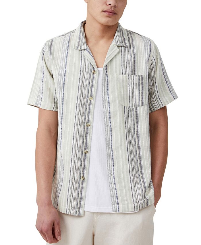 COTTON ON Men's Riviera Short Sleeve Shirt - Macy's