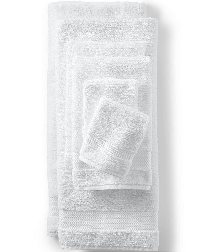 Lands' End Organic Cotton 6Piece Towel Set Macy's