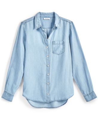Women's Chambray Shirt, Created for Macy's