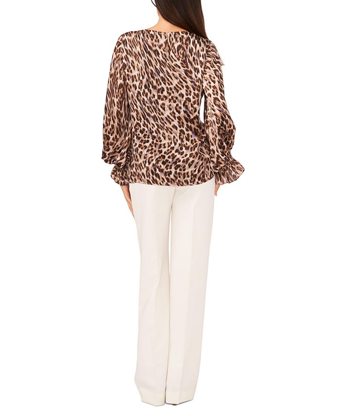 Vince Camuto Women's VNeck Balloon Sleeve Blouse Macy's