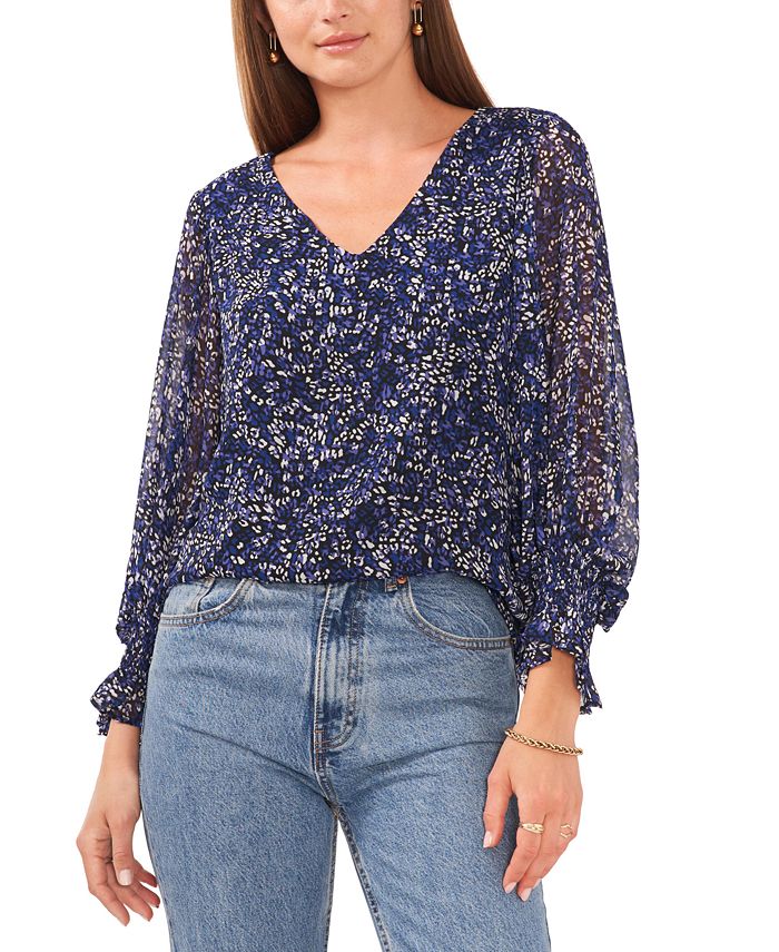 Vince camuto top blouses at macys