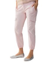 Sanctuary Women's Cali Solid Roll-Tab-Cuffs Cargo Pants - Macy's