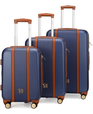 Mia Expandable Retro Luggage Set, 3 Piece