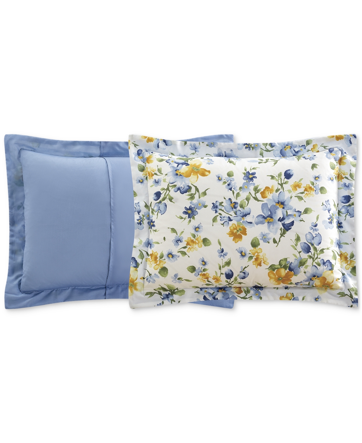Shop Sunham Kinsely 8-pc. Comforter Set, Created For Macy's In Blue
