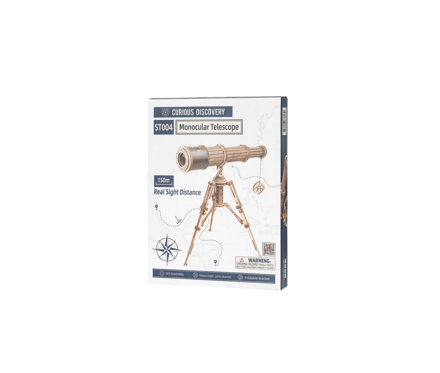 Детские конструкторы Flash Popup Retro Pirate Telescope 3D ST004 314-Piece Puzzle Set, Ages 14+ — фото 2