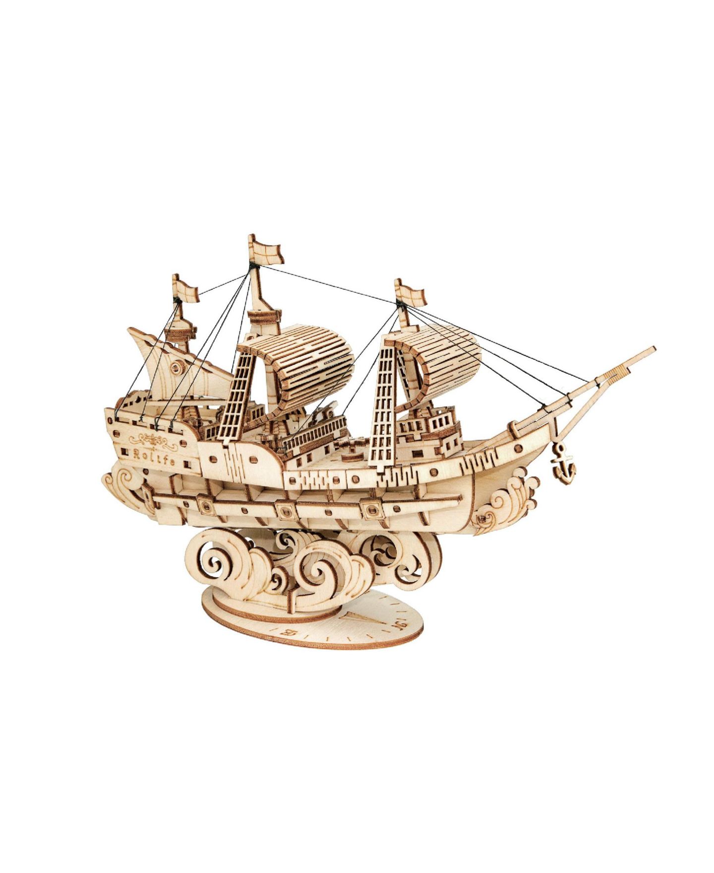Детский конструктор Flash Popup Sailing Ship 118-Piece Building Set, Ages 8+, цвет: Open Miscellaneous — фото 2