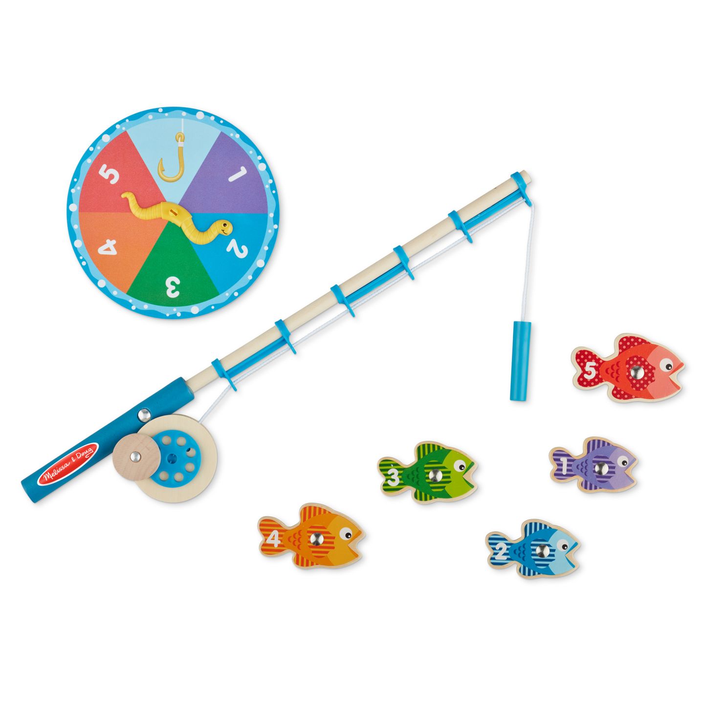 Детская игрушка Melissa and Doug Magnetic Fishing Catch & Count Game, Ages 3+ — фото 3