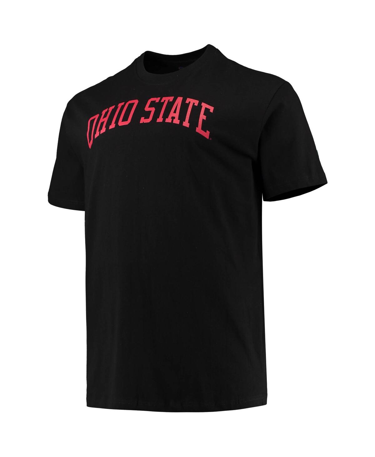 Shop Champion Men's  Black Ohio State Buckeyes Big And Tall Arch Team Logo T-shirt