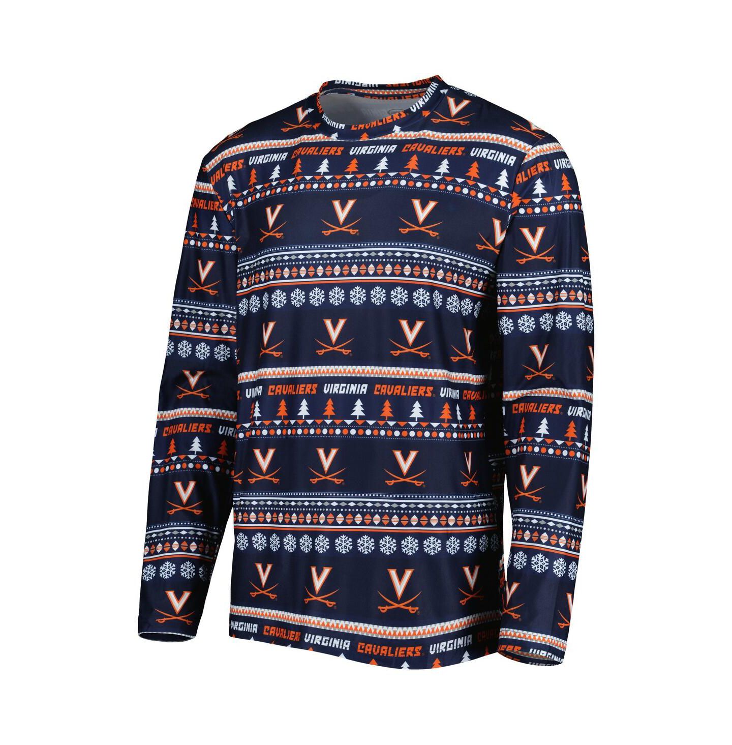 Мужская пижама Concepts Sport Virginia Cavaliers Swivel, Navy — фото 2
