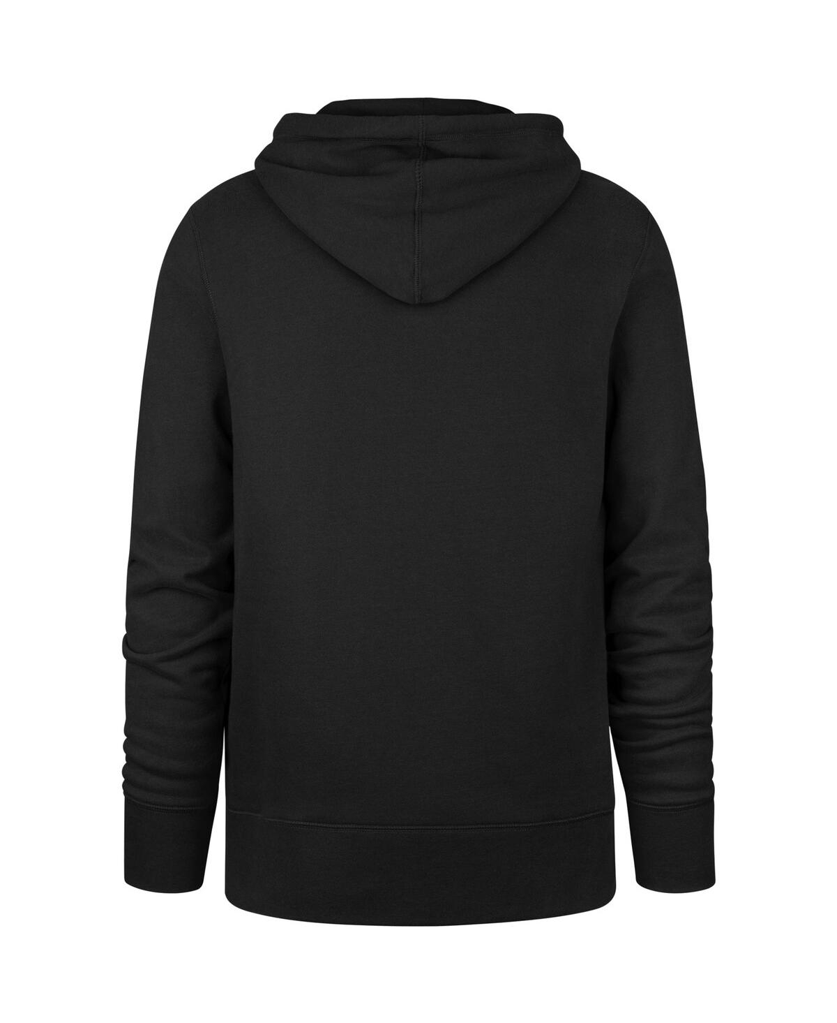 Men's '47 BrandBaltimore Ravens Box Out Headline Pullover Hoodie - Black