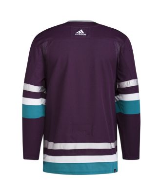 adidas Men's Purple Anaheim Ducks 30th Anniversary Authentic