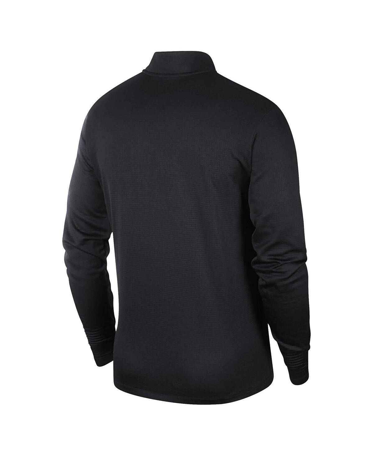 Men's NikeArmyKnights 2023 Rivalry Collection Club Fleece Quarter-Zip Pullover Jacket - Black