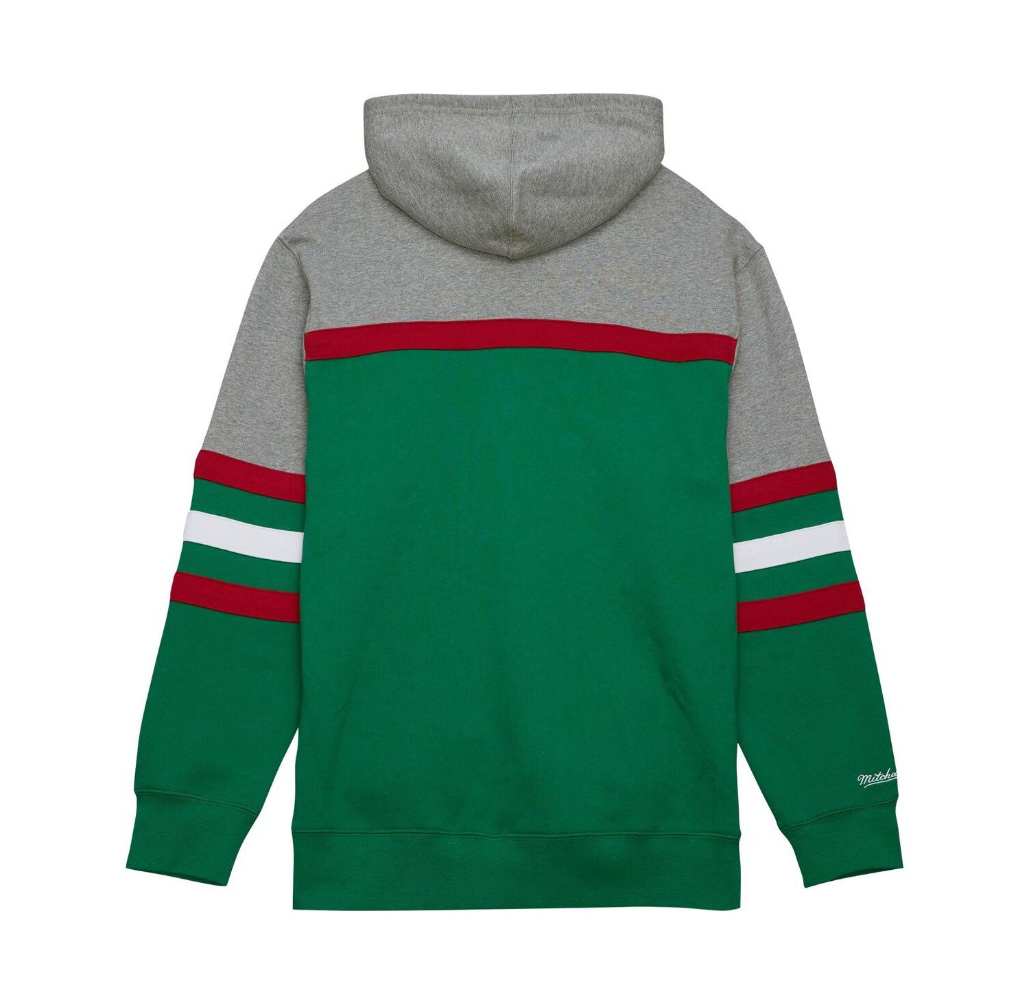 Men's Green, Gray Minnesota Wild Head Coach Pullover Hoodie
