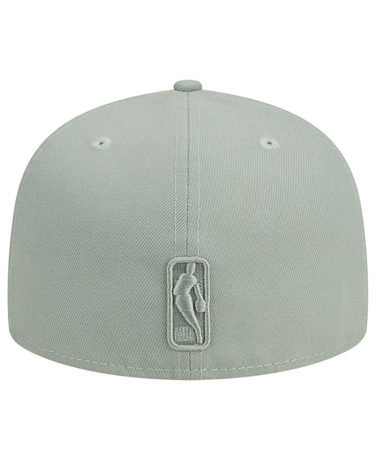 Men's New EraLos Angeles Lakers Sage Color Pack 59FIFTY Fitted Hat - Light Green