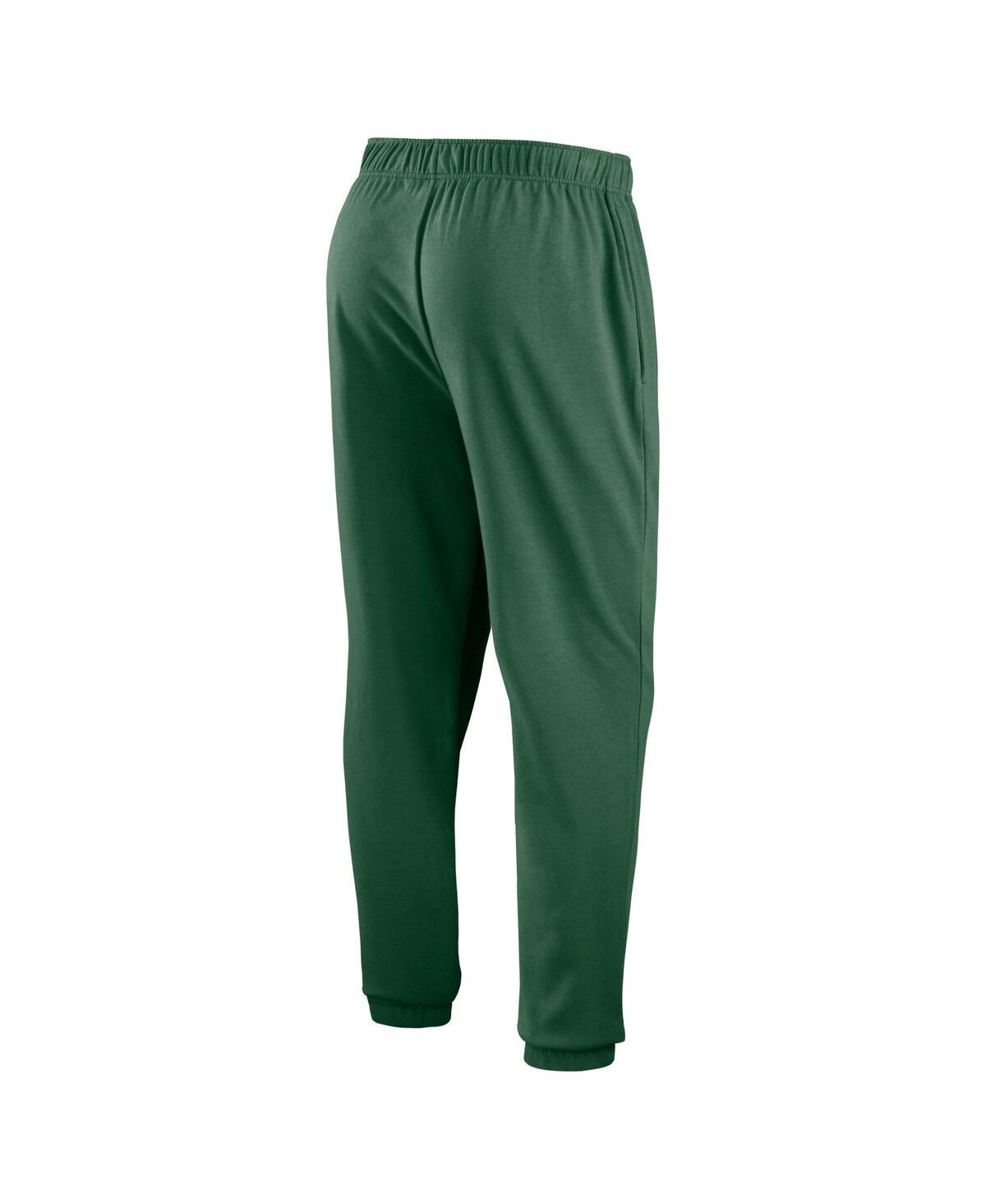 Shop Fanatics Men's  Green New York Jets Chop Block Fleece Sweatpants