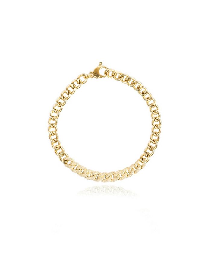The Lovery Diamond Cuban Link Bracelet Macy s