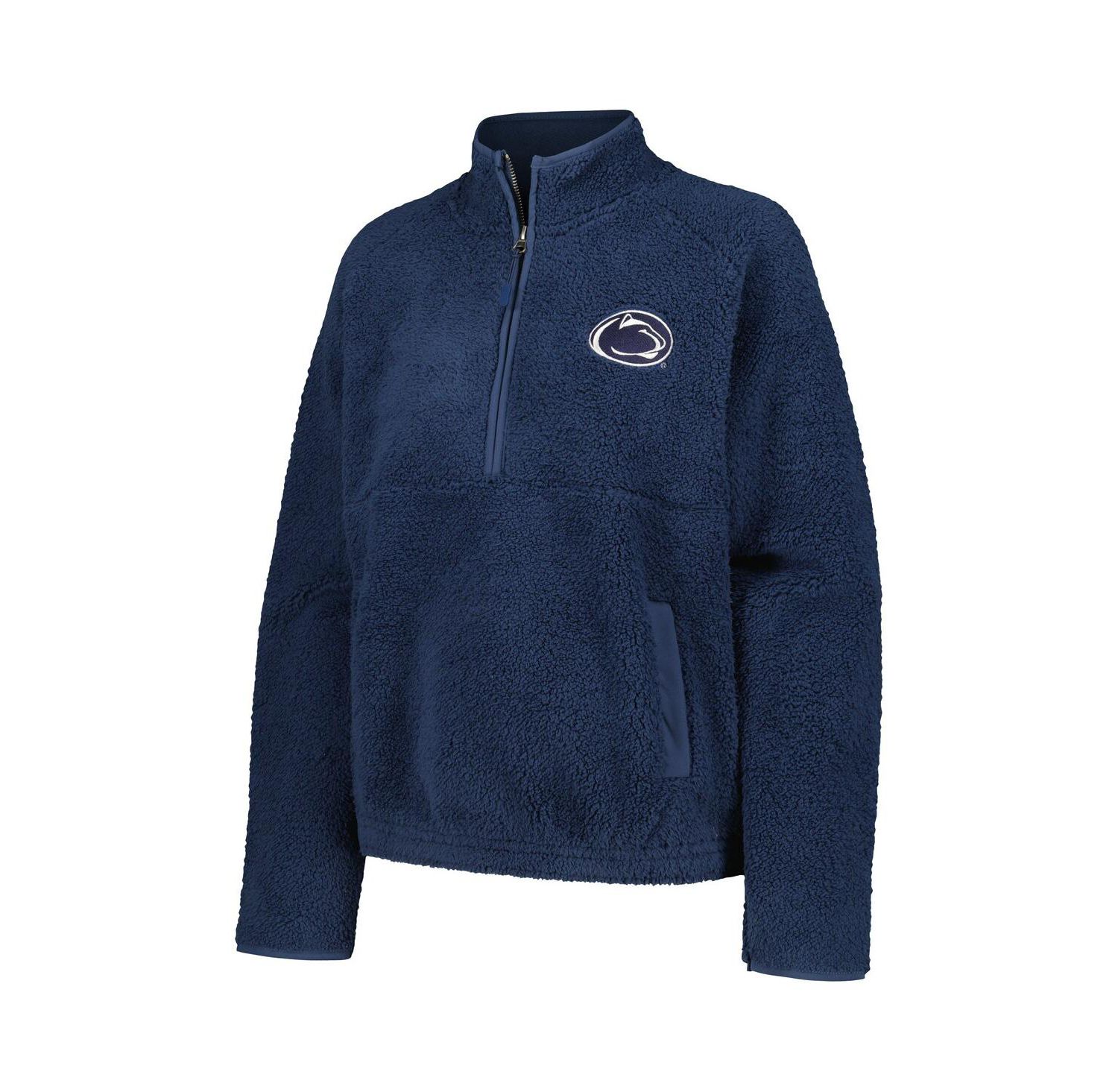 Women's Blue Penn State Nittany Lions Everest Half-Zip Sweatshirt