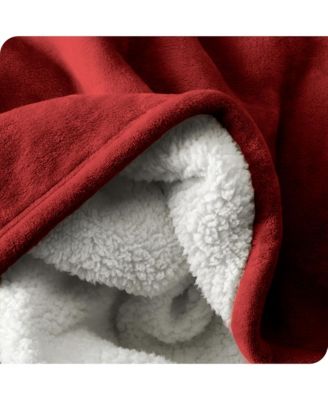 Fleece Sherpa Blanket, King