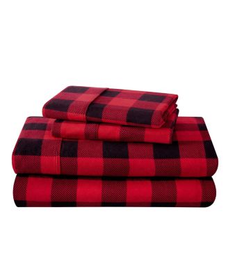 Printed Cotton Flannel Sheet Set