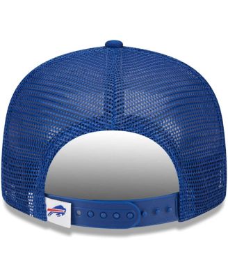 Youth Boys and Girls Royal Buffalo Bills Main Trucker 9FIFTY Snapback Hat
