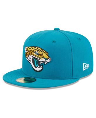 Men's Teal Jacksonville Jaguars Main Patch 59FIFTY Fitted Hat