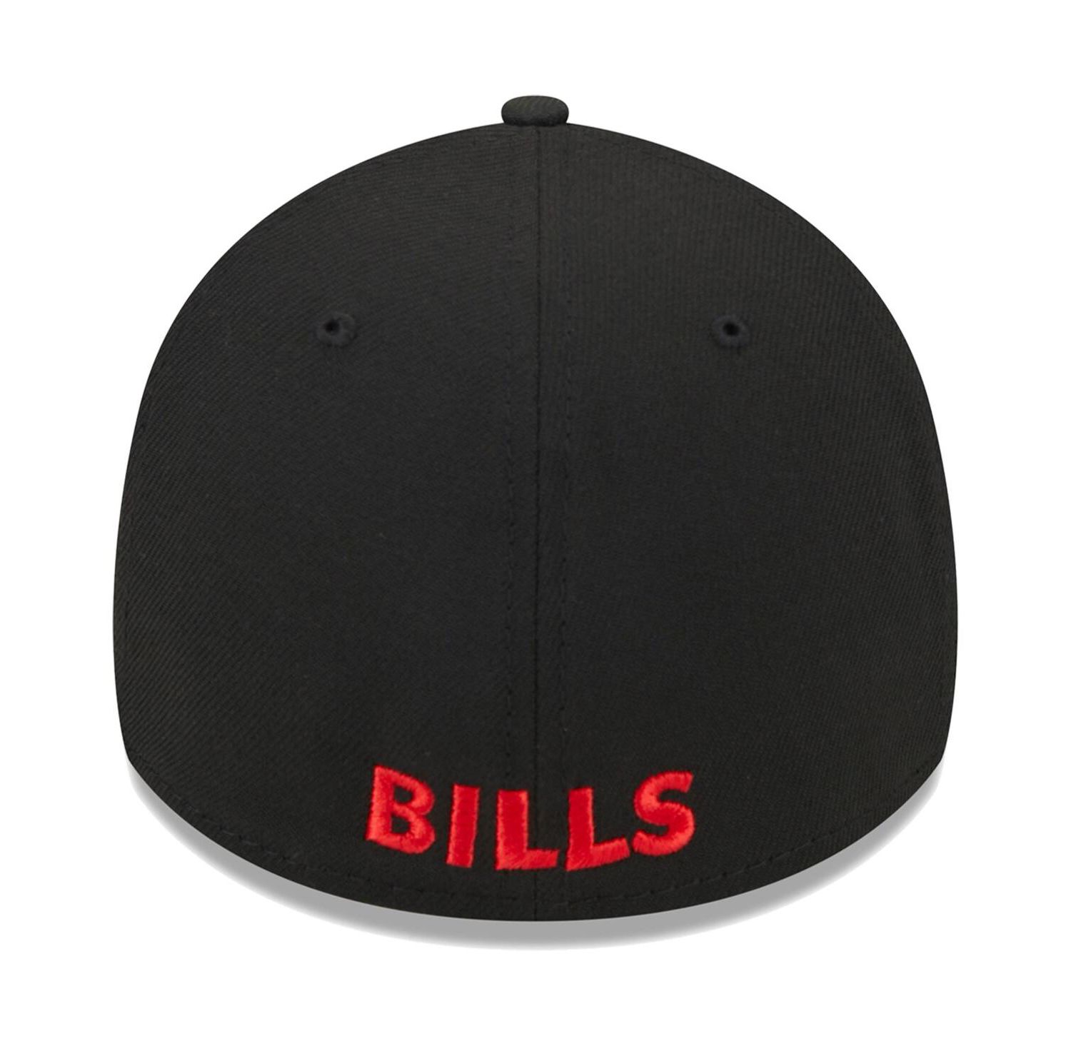 Men's Black Buffalo Bills Throwback Main 39THIRTY Flex Hat