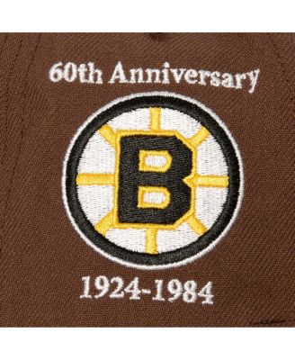 Mitchell & Ness Men's Brown, Gold Boston Bruins 100th Anniversary ...