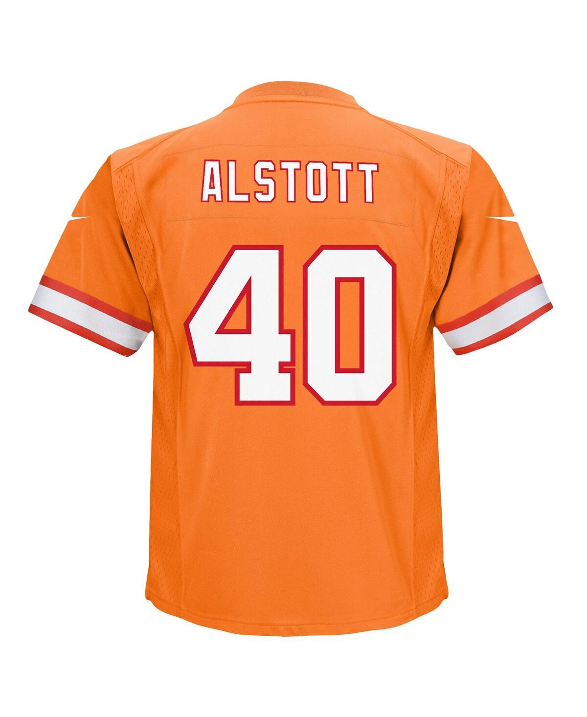 Toddler Boys and Girls Nike Mike AlstottTampa Bay Buccaneers Retired Player Game Jersey - Orange