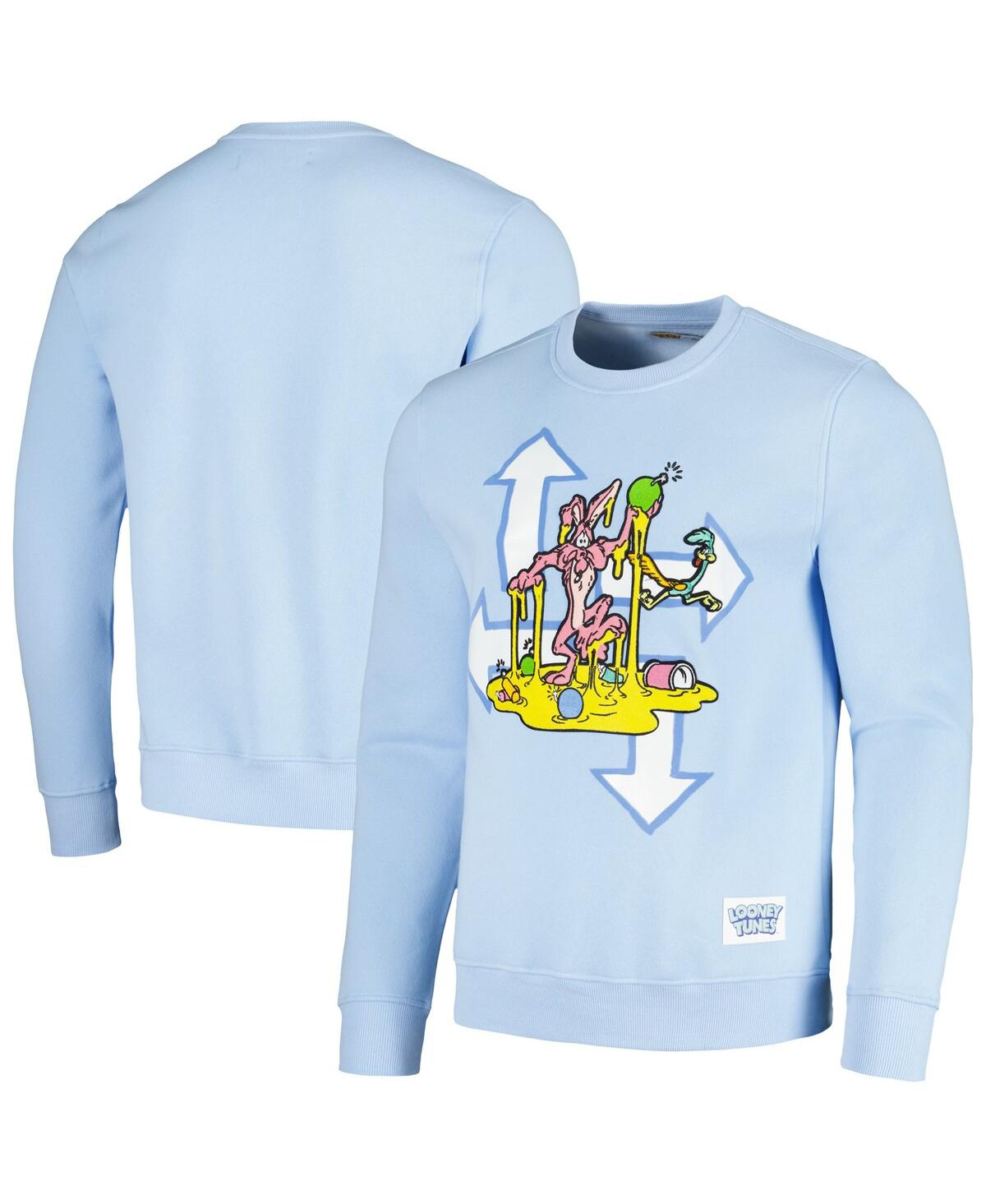 Freeze Max Men's And Women's  Light Blue Looney Tunes Arrow Willie Pullover Sweatshirt