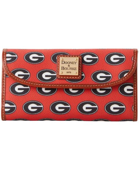 Dooney & Bourke Georgia Bulldogs Continental Wallet