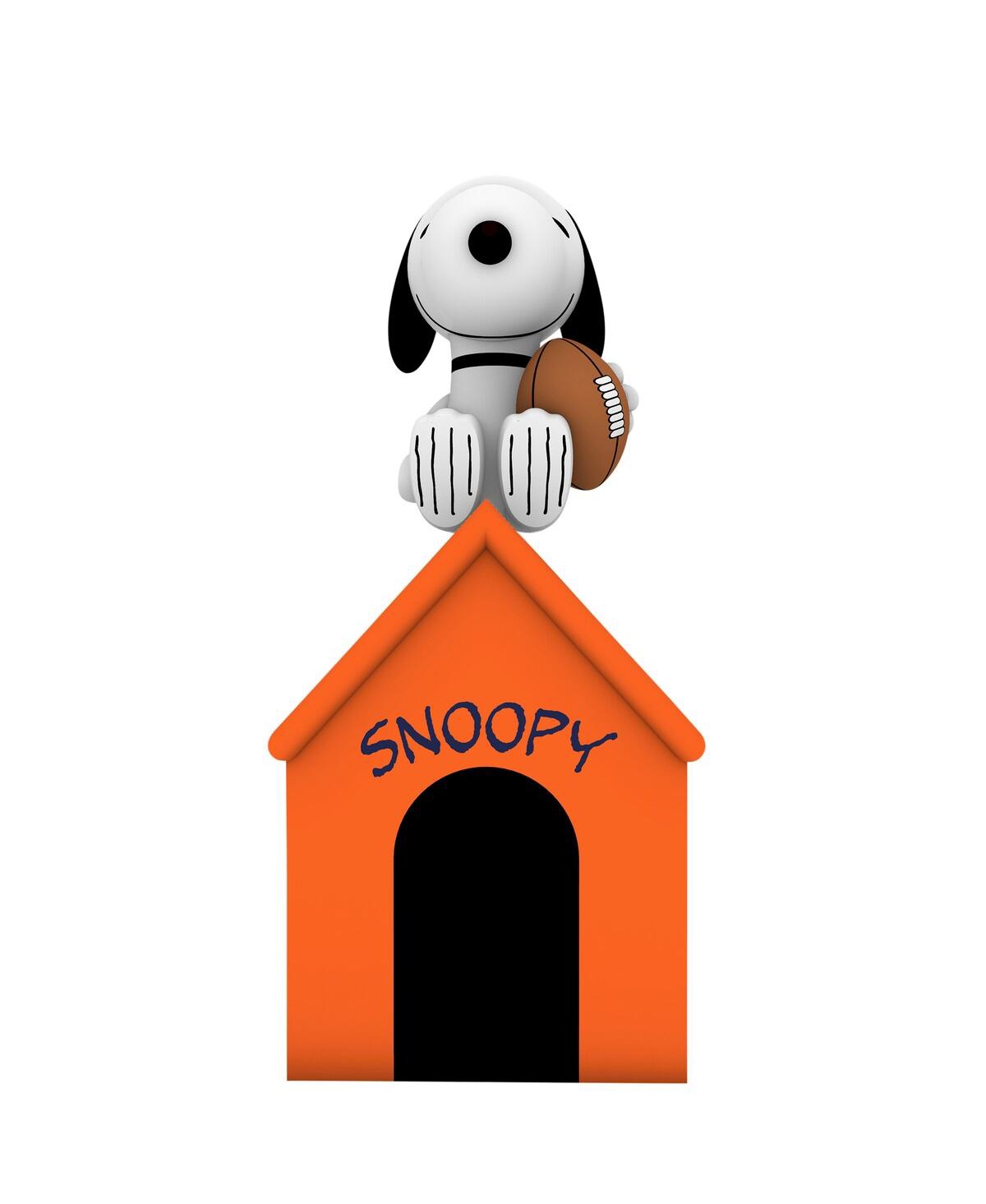 Shop Sporticulture Denver Broncos Inflatable Snoopy Doghouse In Orange