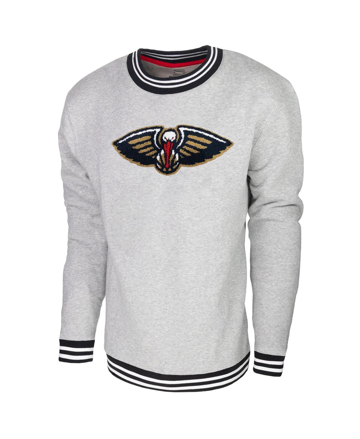 Men's Stadium EssentialsNew Orleans Pelicans Club Level Pullover Sweatshirt - Black