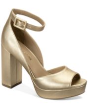 Macys cheap gold shoes